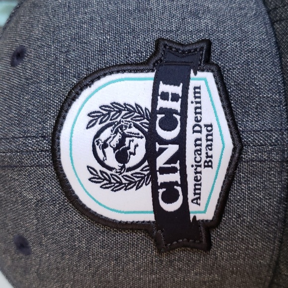 Cinch Hat Cowboy Hat Western Hat Cachucha Vaquera L/XL Flexfit Solid Back - Picture 9 of 10